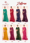 Zaffran By Kashvi Swarovski Work Printed Designer Sarees Wholesale Suppliers In Mumbai 